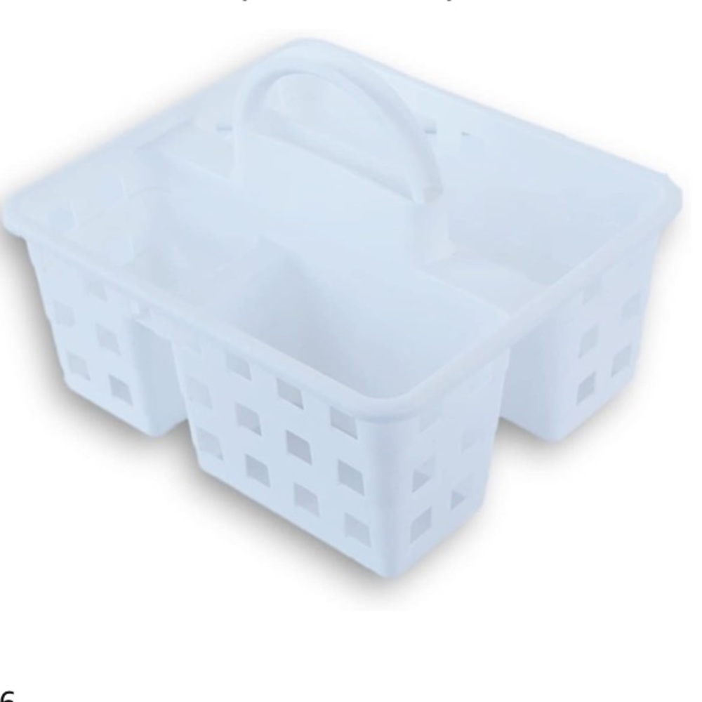 Mini White Caddy (Set of 3)